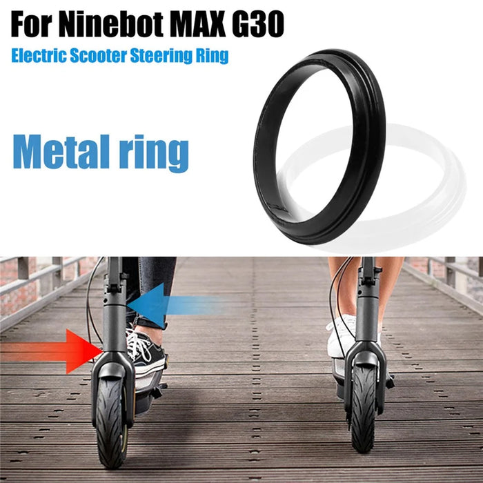 5Pcs/Set for Ninebot MAX G30 Electric Scooter Aluminum Alloy+ABS Bearings Rotating Steering Bushes - 7
