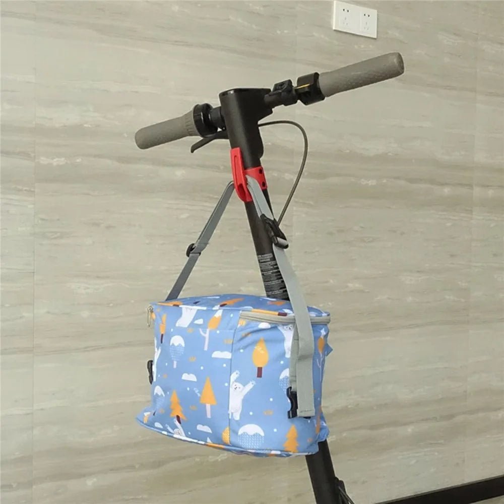 Nylon Hook for Ninebot Max G30 Electric Scooter Storage Hook Hanging Bag Claw Hanger - Red - 4