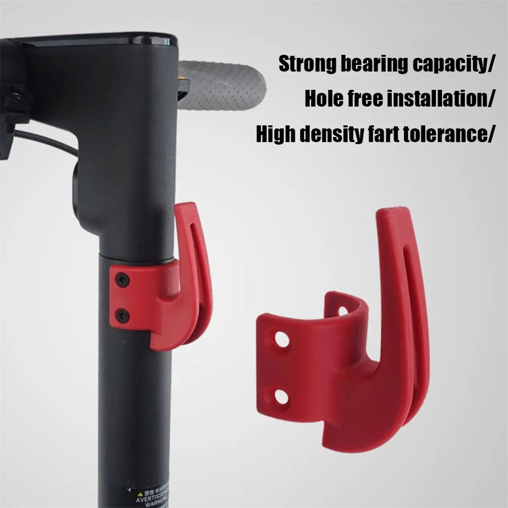 Nylon Hook for Ninebot Max G30 Electric Scooter Storage Hook Hanging Bag Claw Hanger - Red - 5