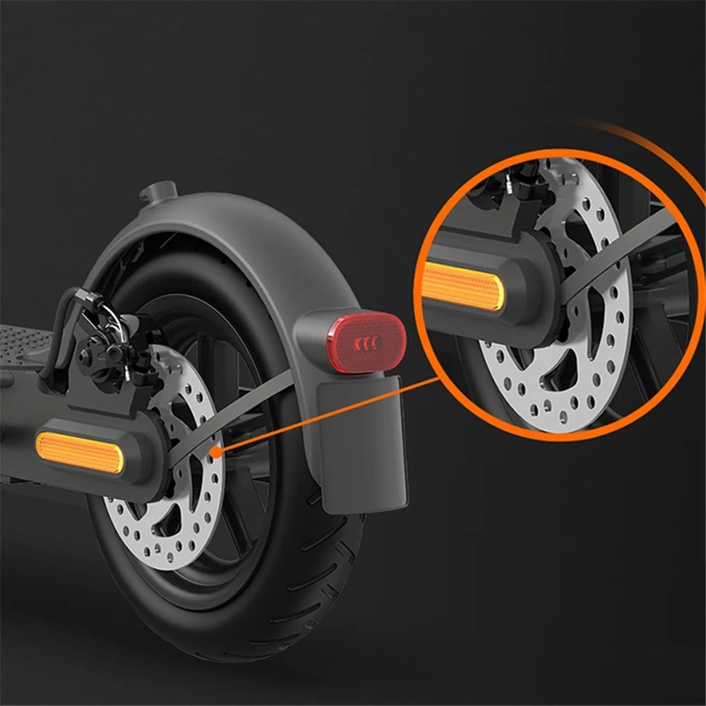 For Xiaomi M365/Pro/1S/Pro2 Electric Scooter Rear Wheel Reflective Cover Side Protective Shell - 2