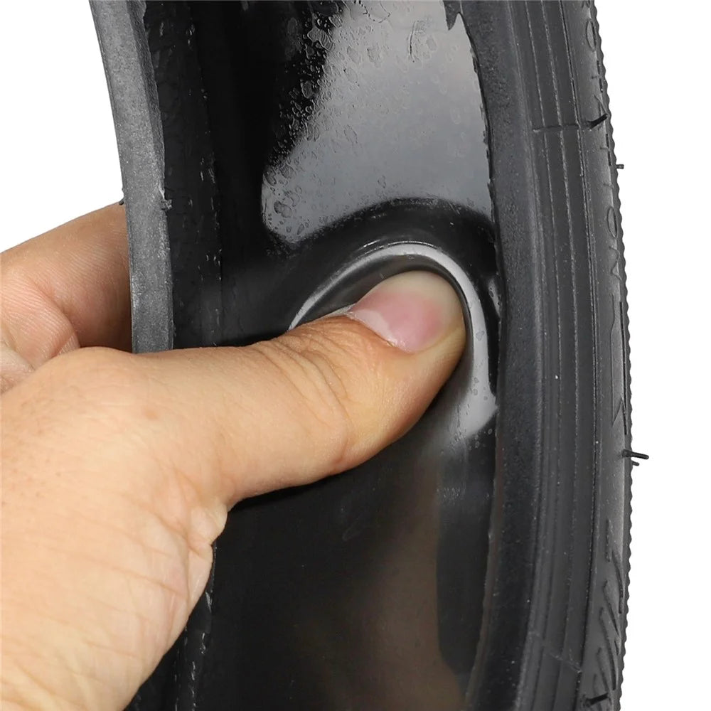 For Ninebot MAX G30 Electric Scooter Tires Solid Rubber Anti-explosion Wear-resistant Tire Replacement with Valve - 4