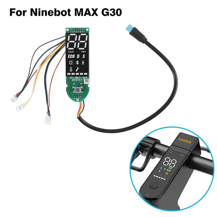 For Ninebot G30 Max Electric Scooter HD Clear Digital Display Dashboard Circuit Board - 3