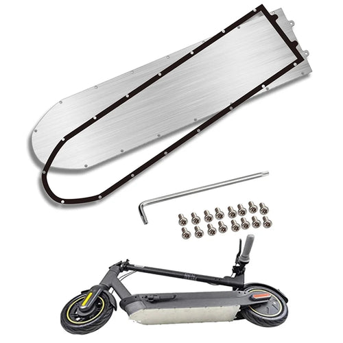 For Ninebot G30 Max Scooter Bottom Plate Stainless Steel Plate Baseboard Waterproof Seal Ring - 1