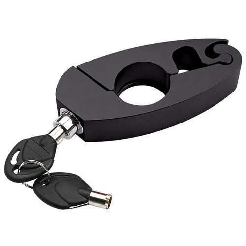 For Xiaomi M365 / Ninebot ES2 / ES3 / ES4 Safety Lock Electric Scooter Handlebar Lock Anti-theft Lock - Black - 1