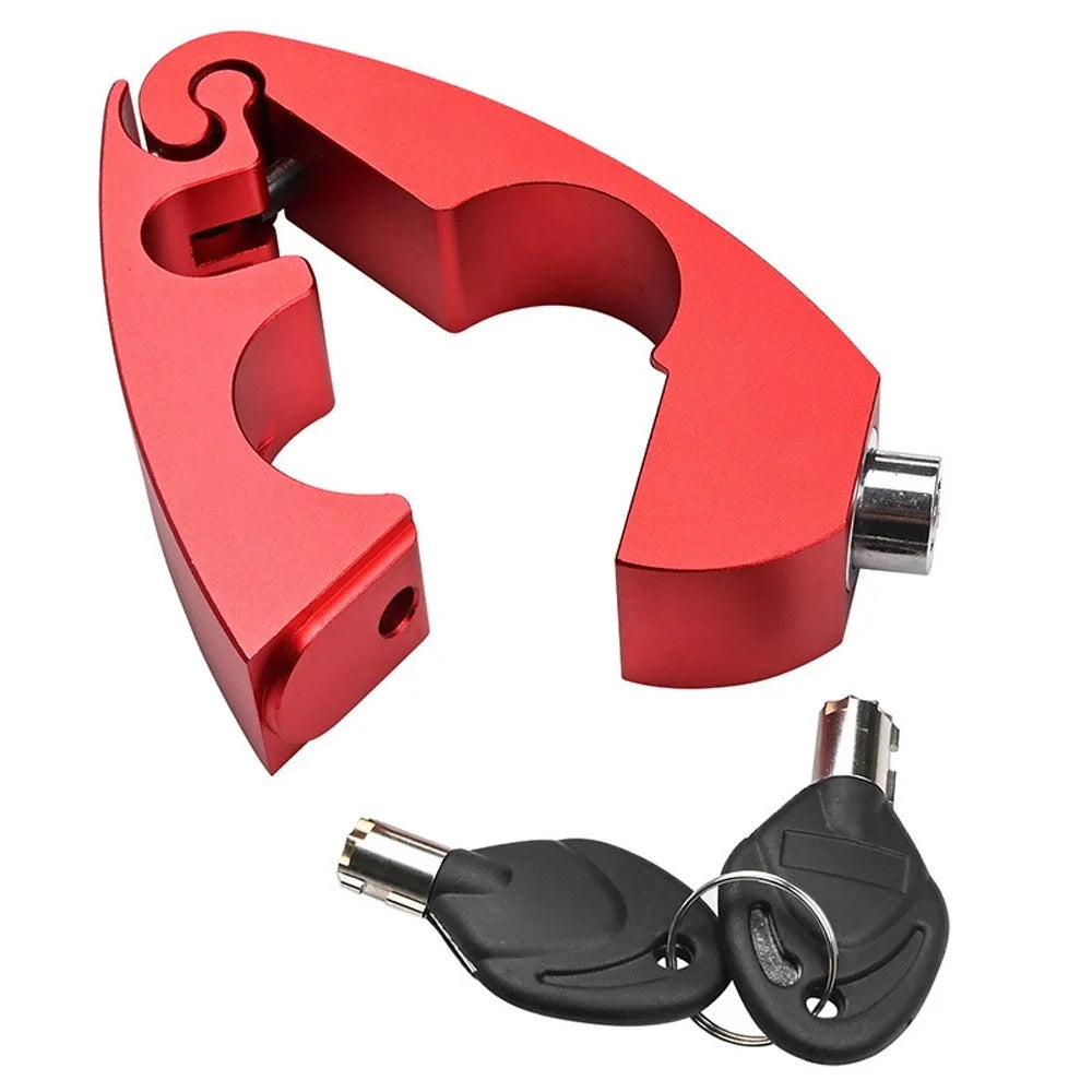 For Xiaomi M365 / Ninebot ES2 / ES3 / ES4 Safety Lock Electric Scooter Handlebar Lock Anti-theft Lock - Black - 4