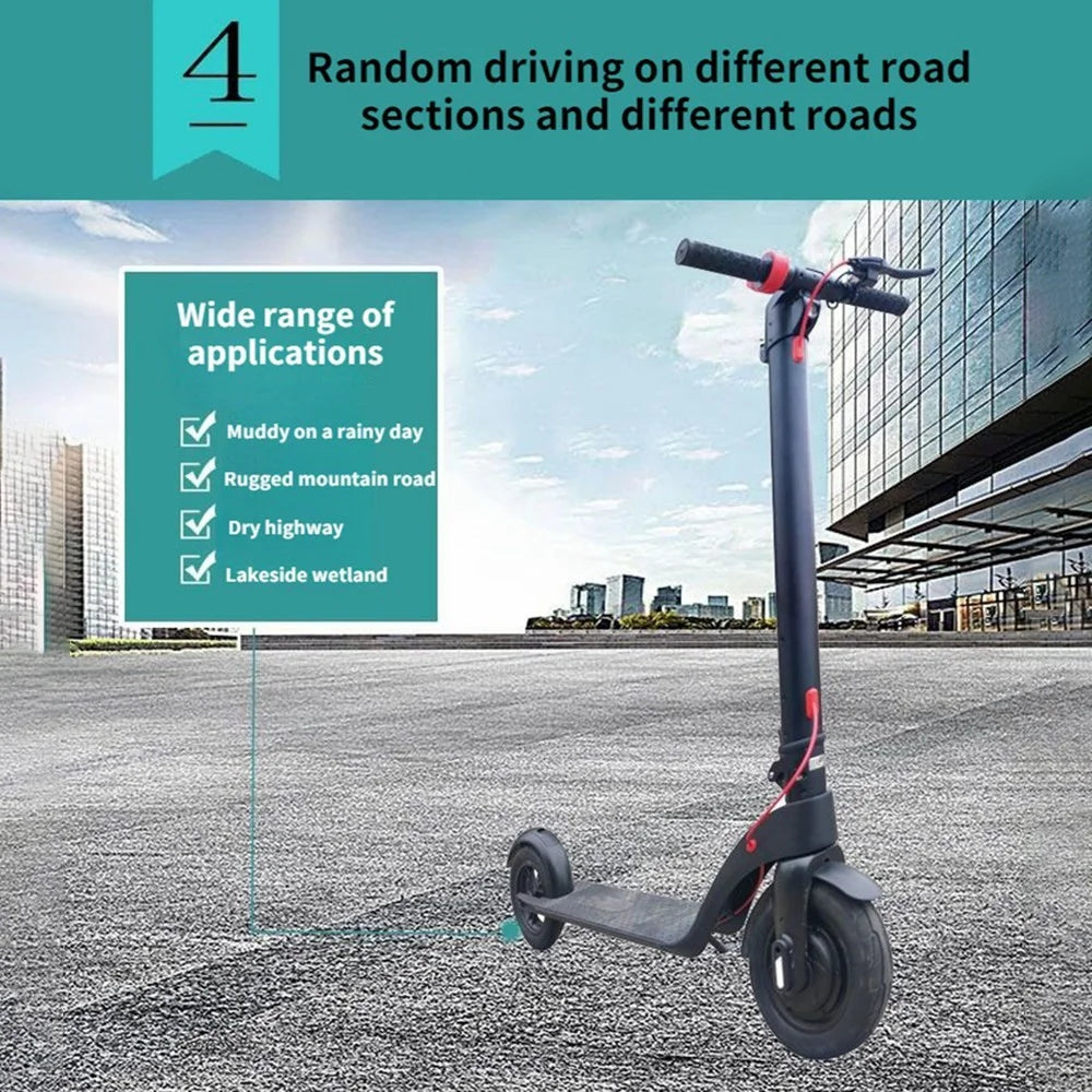 8.5inch Rubber Honeycomb Tire for Xiaomi M365 / Pro / 1S / Pro 2 Electric Scooter Shock Absorber Damping Tyre - Blue - 5