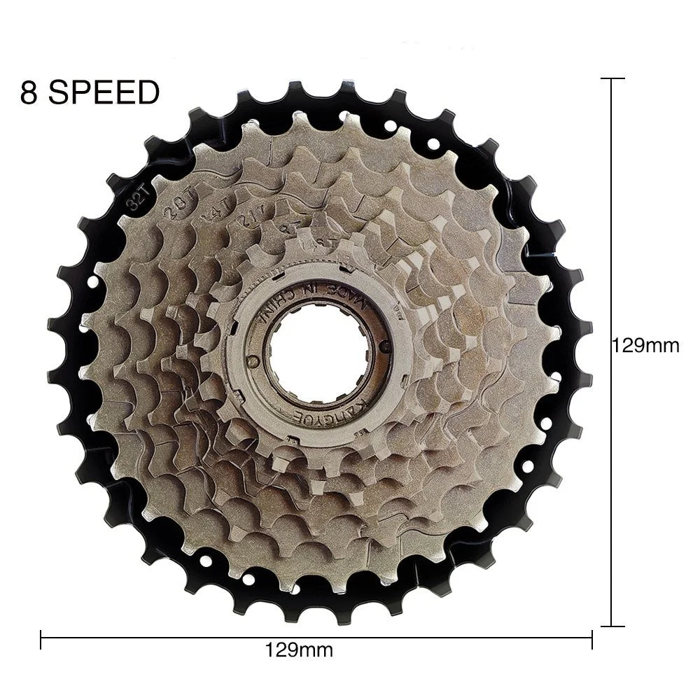MEIJUN 8 Speed Freewheel Cassette Sprocket Bicycle Freewheel Replacement for MTB BMX Road Bike - 7