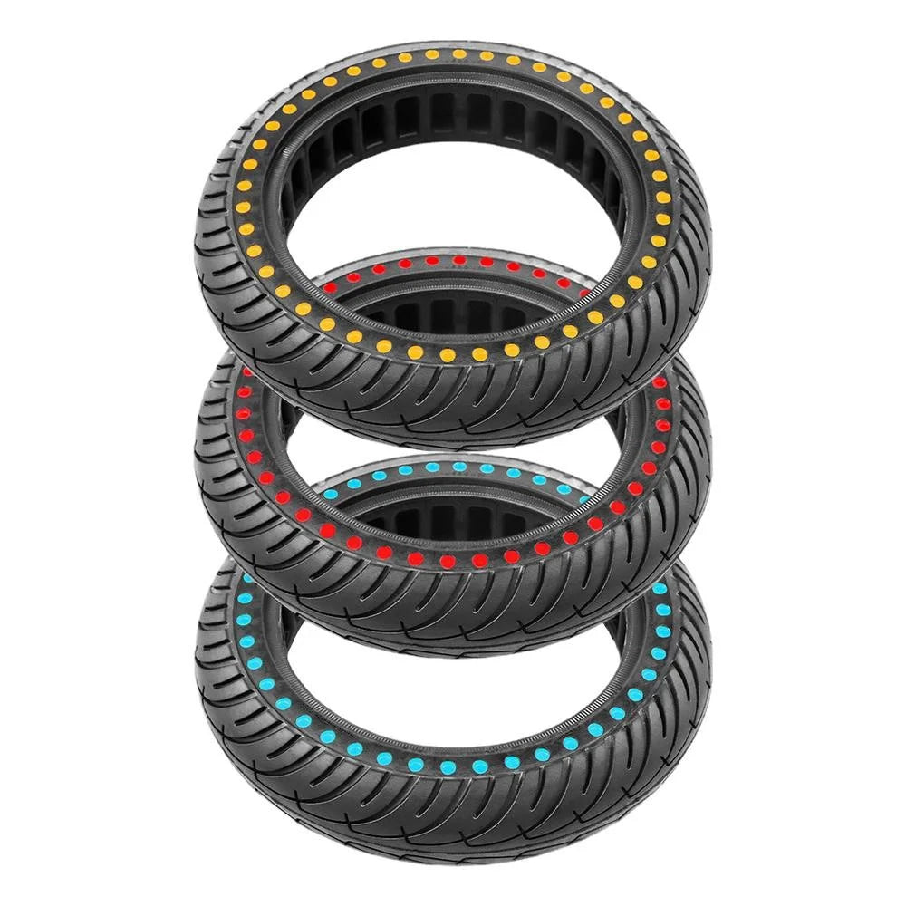 For Xiaomi M365 / M365 Pro / Pro 2 Electric Scooter 8.5-Inch Anti-slip Rubber Scooter Outer Tire Shock-absorbing Solid Tire - Blue - 6