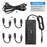 CITYNEYE Electric Scooter Charger 42V 2A E-Scooter Power Supply Charging Kit with 4 Convertor Lines - EU Plug - 2