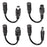 CITYNEYE Electric Scooter Charger 42V 2A E-Scooter Power Supply Charging Kit with 4 Convertor Lines - EU Plug - 6