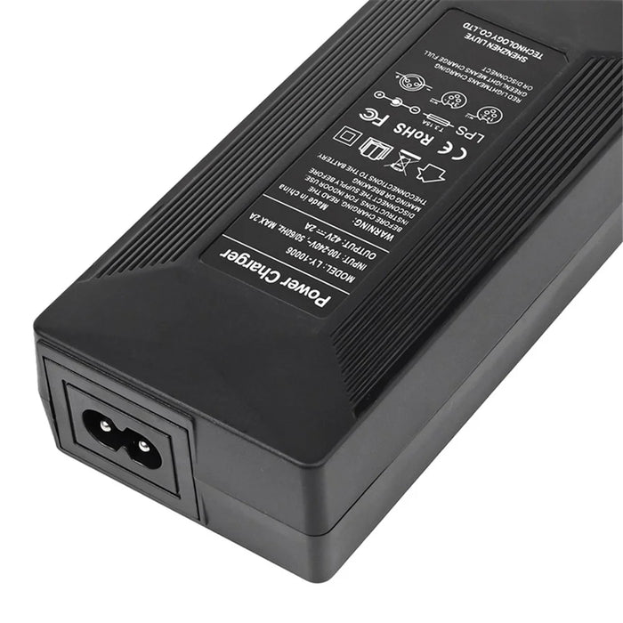 CITYNEYE Electric Scooter Charger 42V 2A E-Scooter Power Supply Charging Kit with 4 Convertor Lines - EU Plug - 7