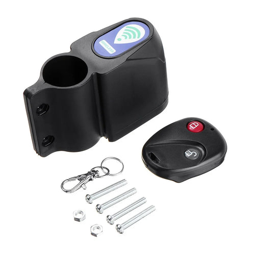 Anti-Theft Bike Lock 105db Alarm Security Lock Smart Wireless Remote Control Bike Bicycle Alarm Siren Cycling Lock - 1