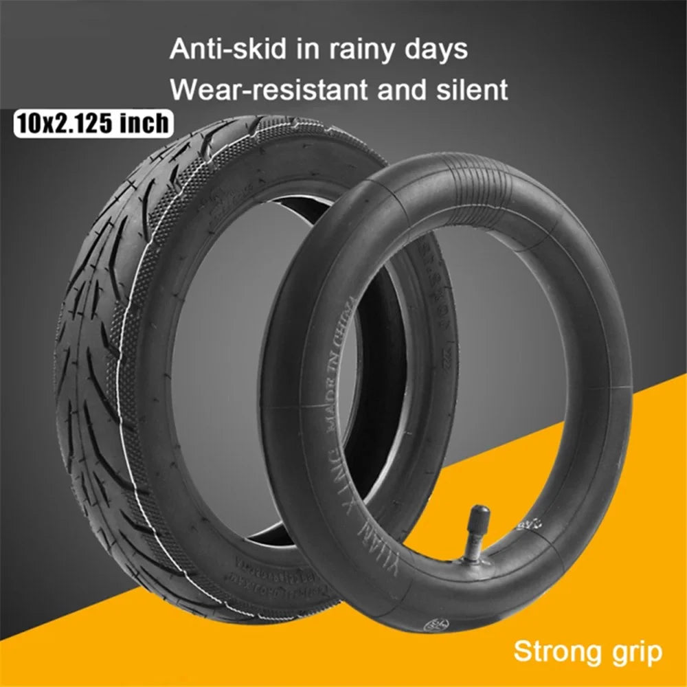10-inch PE Tire for Ninebot F20 / F25 / F30 / F40 Electric Scooter Wheel Inflated Inner Tube, Type: Inner Tire - 2