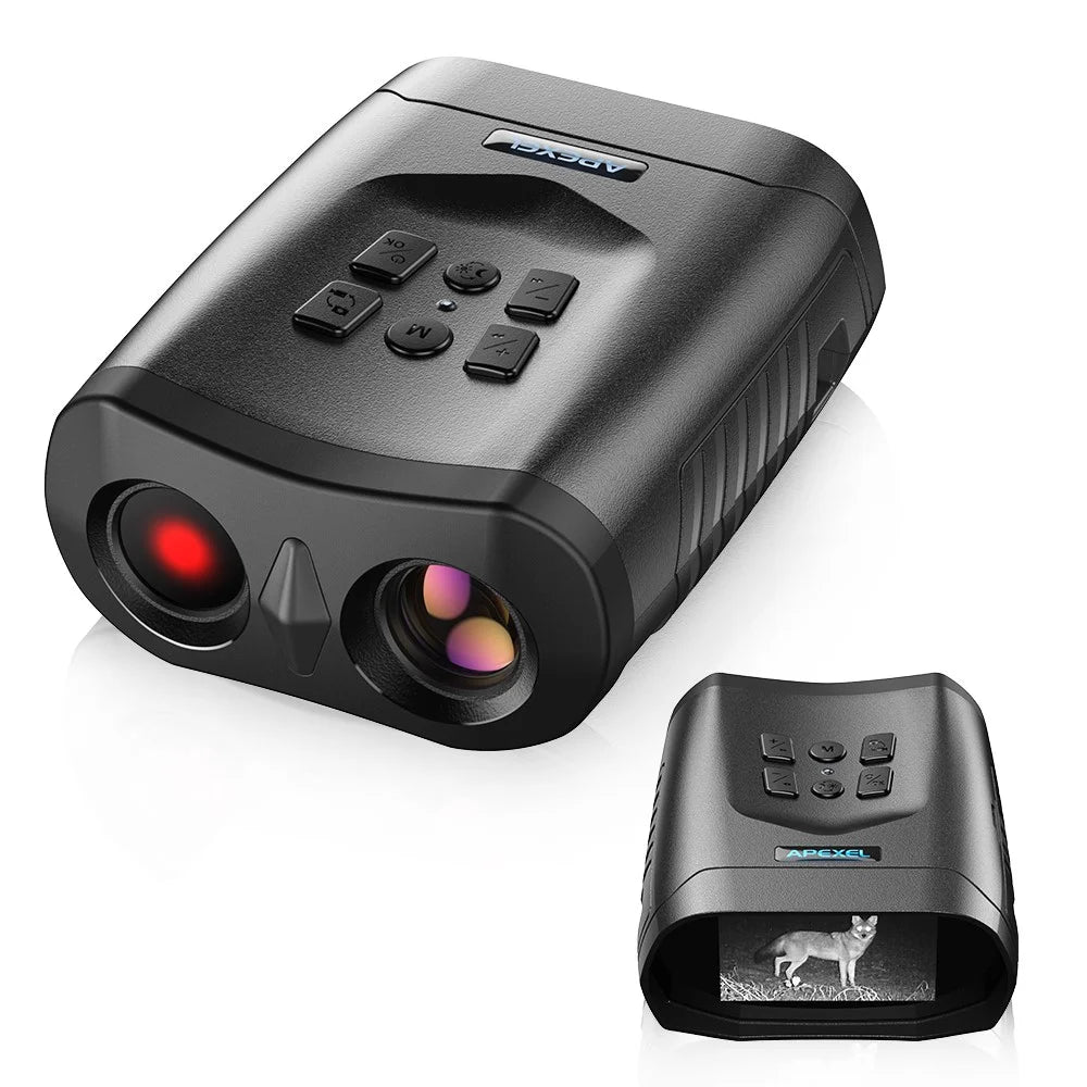 APEXEL APL-NV009 Digital Night Vision Binocular 3 inch Screen Photo Video Portable Infrared Night Vision Binocular - 1