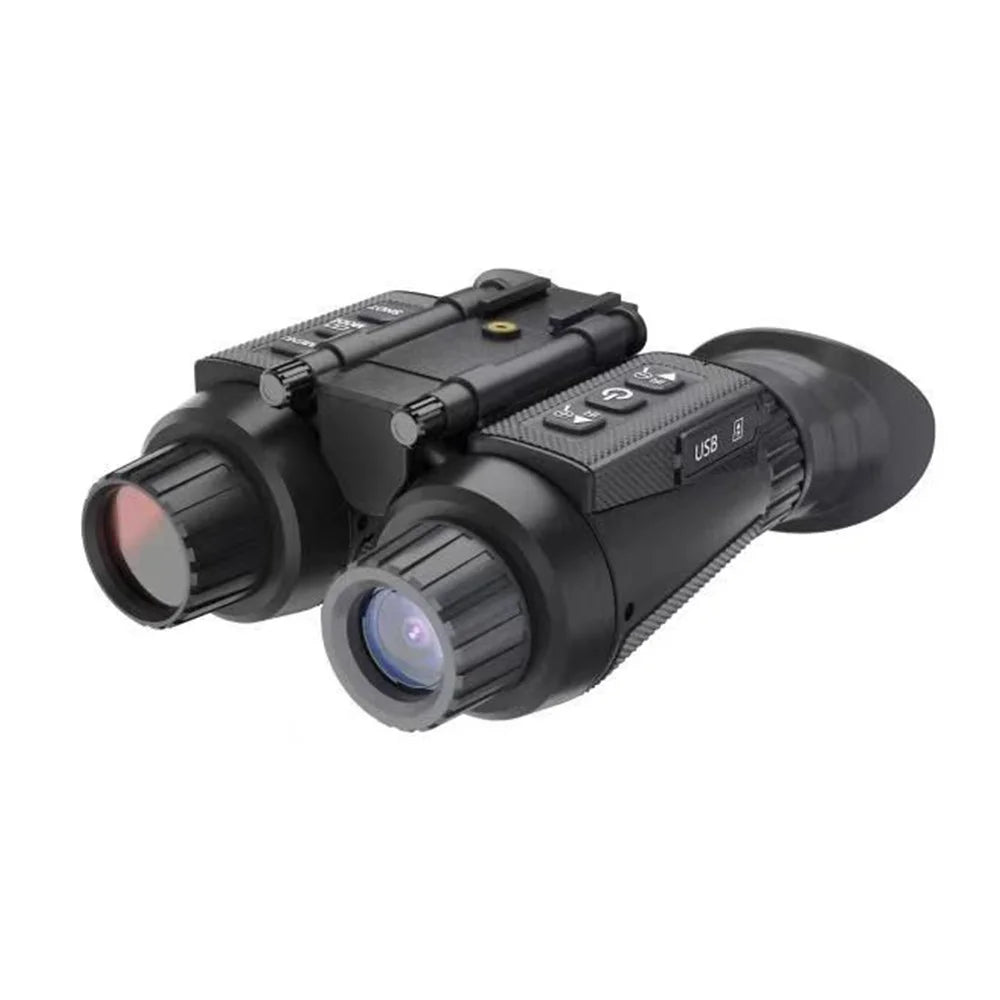 NV8300 Head-mounted Night Vision Naked Eye 3D Effect Binocular Night Vision Telescope Adjustable Interpupillary Distance - 1