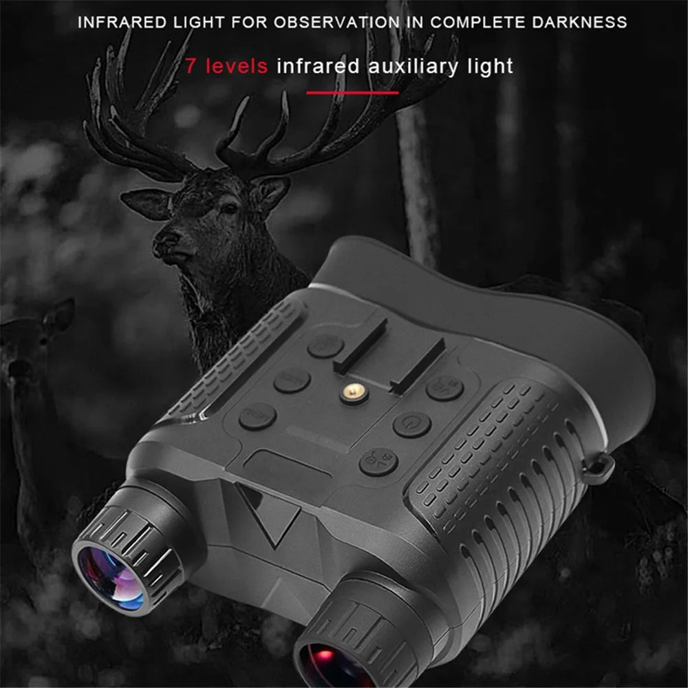 NV8160 Head Mounted Night Vision 8X Digital Zoom Hands-free Tactical Helmet Goggles 1080P HD Infrared Binoculars - 7