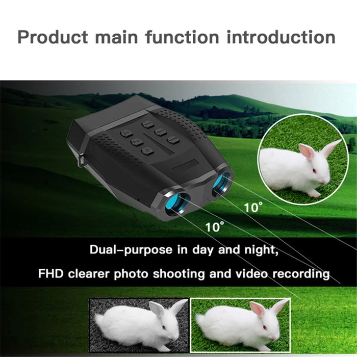 NV5100 Infrared 600m Night Vision Device Goggles Binocular for Hunting in Darkness Supports 1080P Video (without Battery) - 4