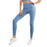 CK1621 Nuls Seamless Gym Leggings with Pockets Women Workout Fitness Jogging Yoga Pants - Blue / 4(S) - 1
