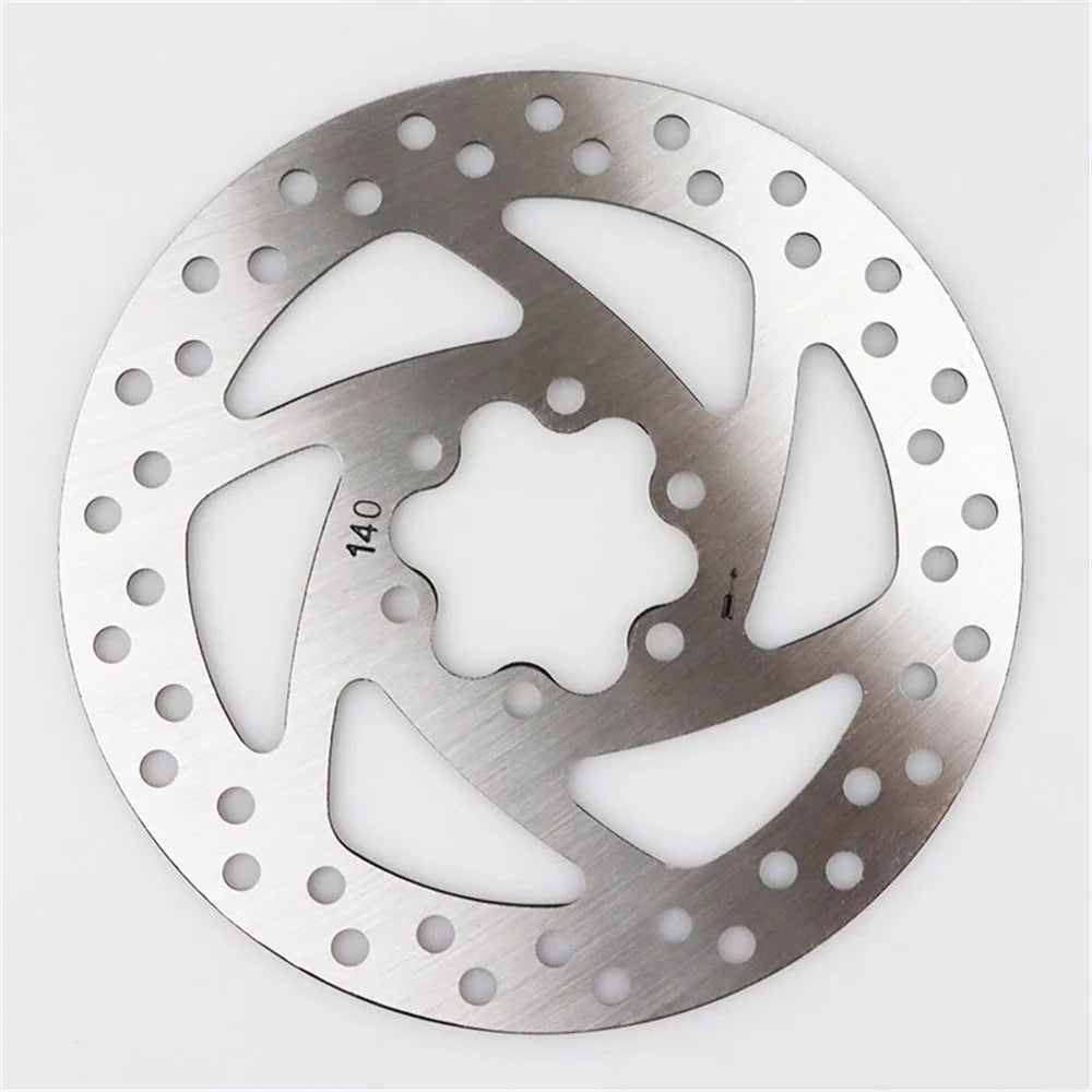 For Kugoo M4 Electric Bicycle Disc Brake 140mm Steel Scooter Brake Disc with 6 Screw - 3