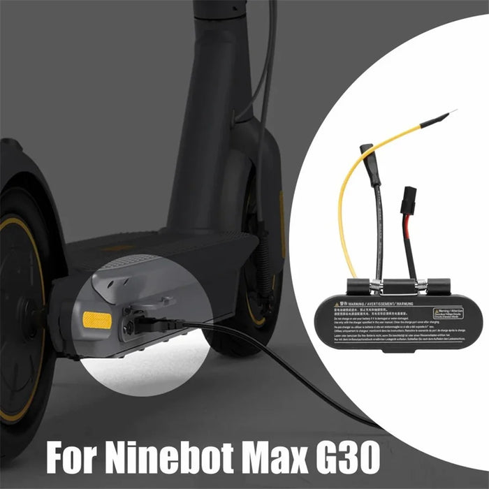 For Ninebot G30 Max Electric Scooter Charging Port Assembly Dust Plug Waterproof Cap - 2