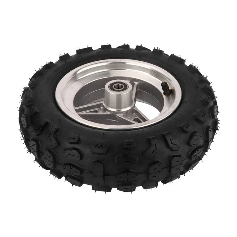 For KUGOO M5 11-inch Anti-slip Front Tire Electric Scooter Aluminum Alloy Hub Rubber Front Wheel - 1