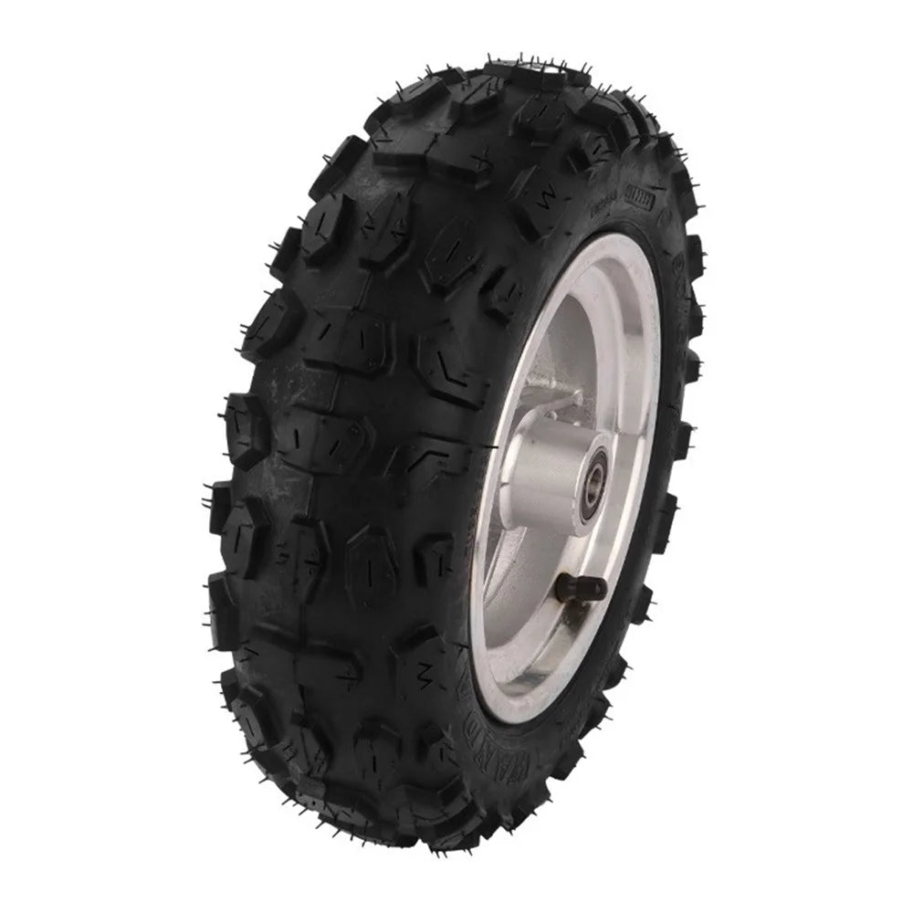 For KUGOO M5 11-inch Anti-slip Front Tire Electric Scooter Aluminum Alloy Hub Rubber Front Wheel - 3
