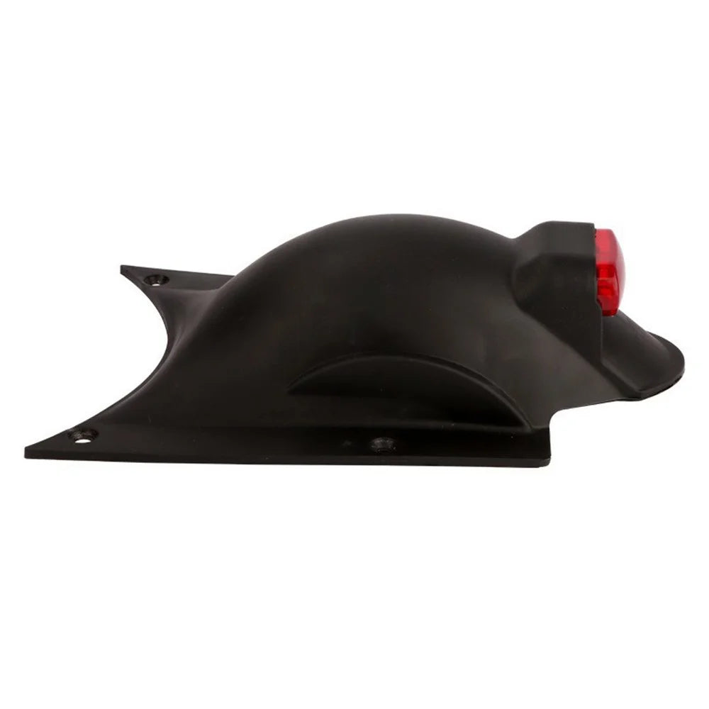 For KUGOO M2 Electric Scooter Widen Mudguard Plastic Rear Fender with Taillight - 5