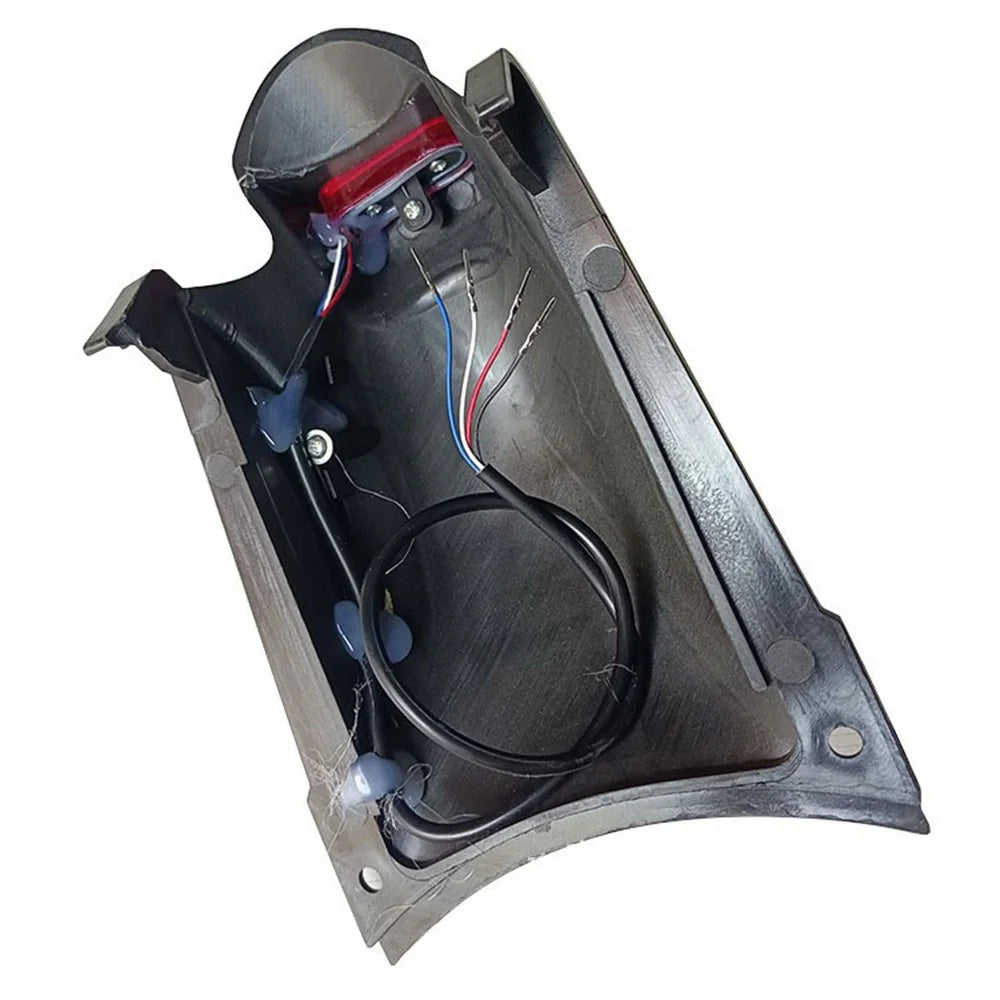 For KUGOO M2 Electric Scooter Widen Mudguard Plastic Rear Fender with Taillight - 6