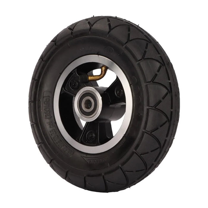 For KUGOO M2 Anti-slip Front Tire Electric Scooter Aluminum Alloy+Rubber Front Wheel - 1