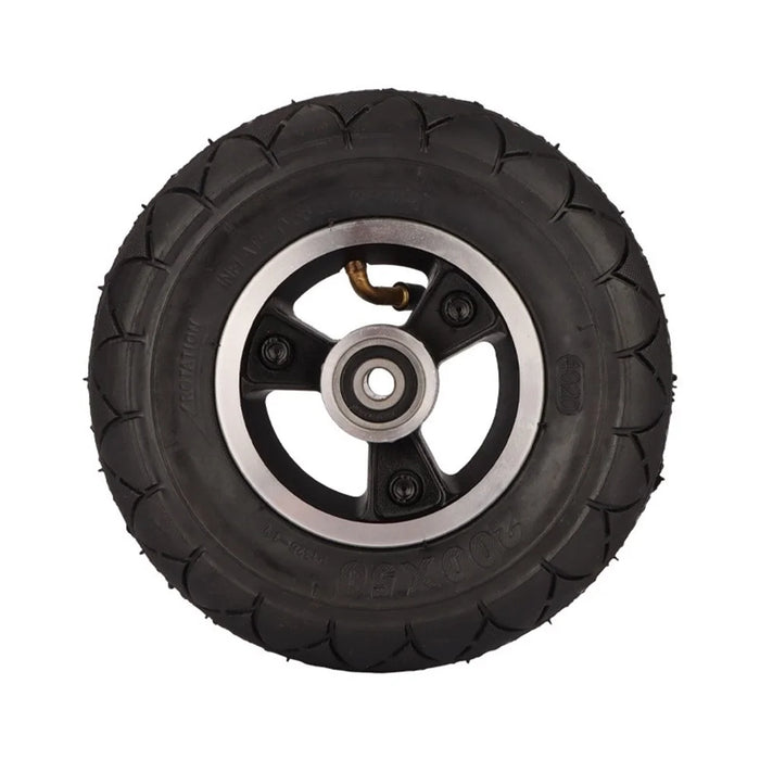 For KUGOO M2 Anti-slip Front Tire Electric Scooter Aluminum Alloy+Rubber Front Wheel - 2