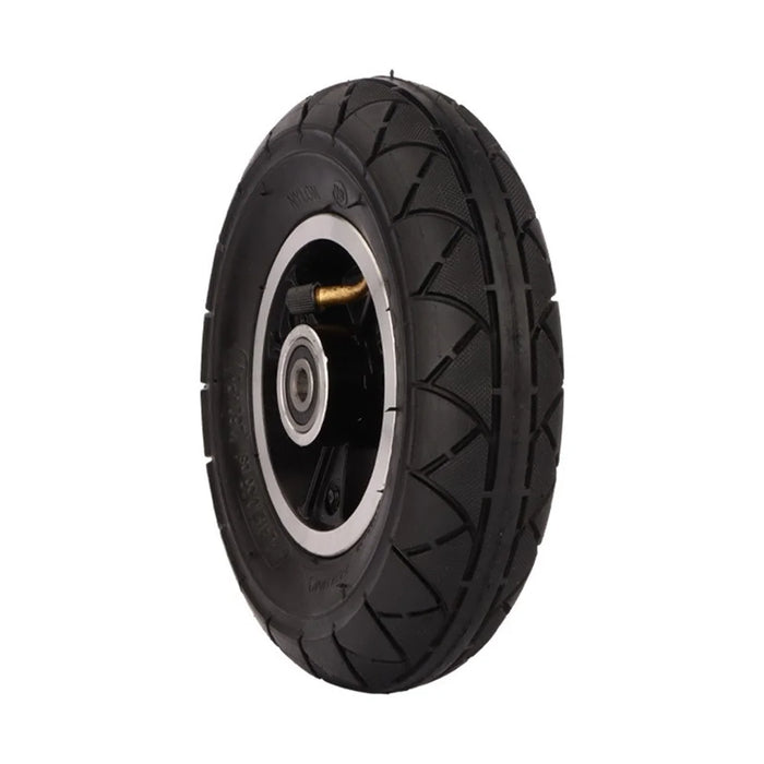 For KUGOO M2 Anti-slip Front Tire Electric Scooter Aluminum Alloy+Rubber Front Wheel - 4