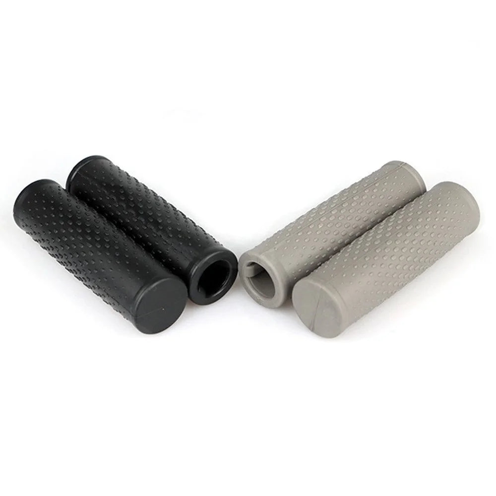 1 Pair For Xiaomi M365 / 1S / Pro / Pro 2 Electric Scooter Handlebar Grips Non-Slip Silicone Handlebar Covers - Black - 4