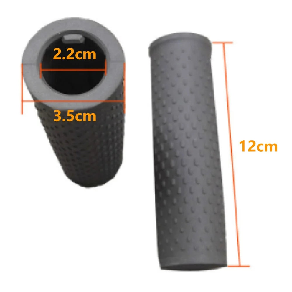 1 Pair For Xiaomi M365 / 1S / Pro / Pro 2 Electric Scooter Handlebar Grips Non-Slip Silicone Handlebar Covers - Black - 5