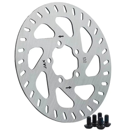 For Xiaomi Electric Scooter 4 Pro Aluminum Alloy 130mm Brake Disc with 5 Screws - 1