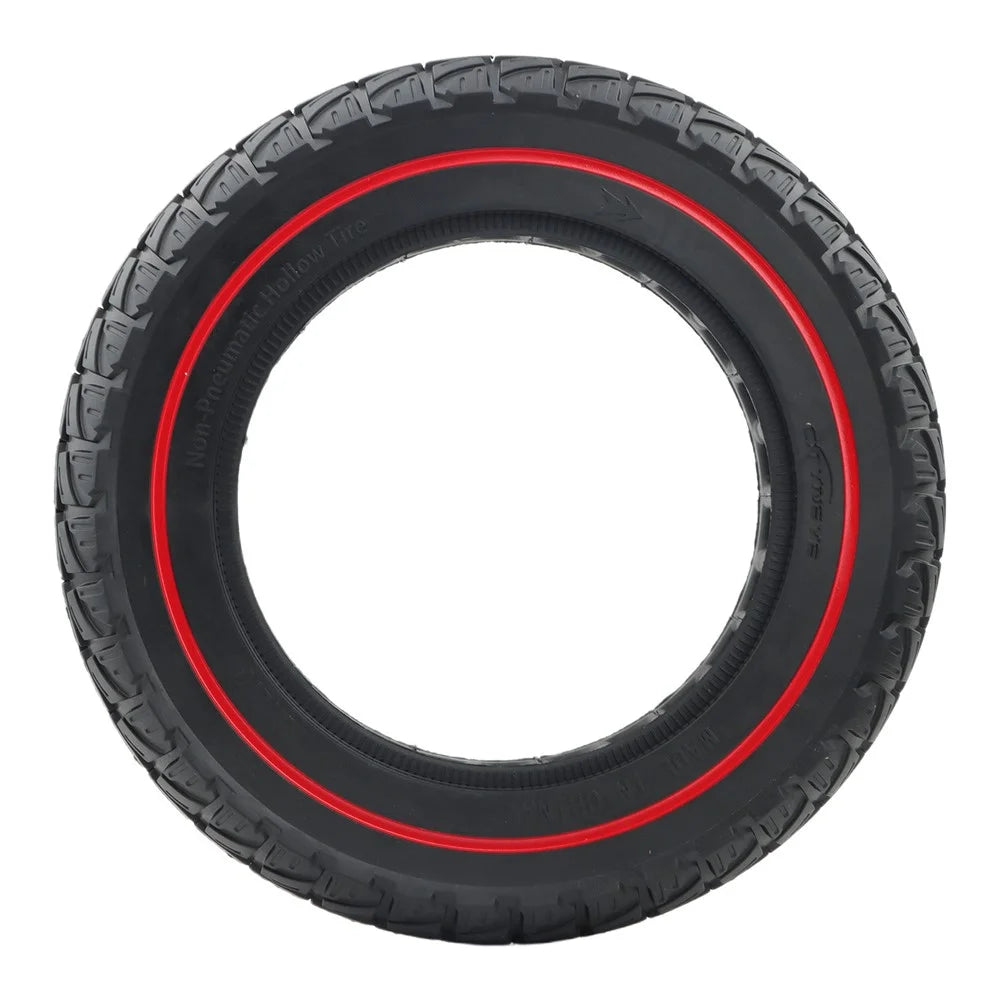 10 Inch Electric Scooter Anti-slip Replacement Tyre 10x2" Explosion-Proof Solid Tire - Red - 2