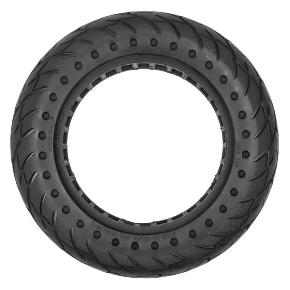 10 Inch Electric Scooter Tyre 10x2.125" Honeycomb Explosion-Proof Rubber Solid Tire - Black - 1