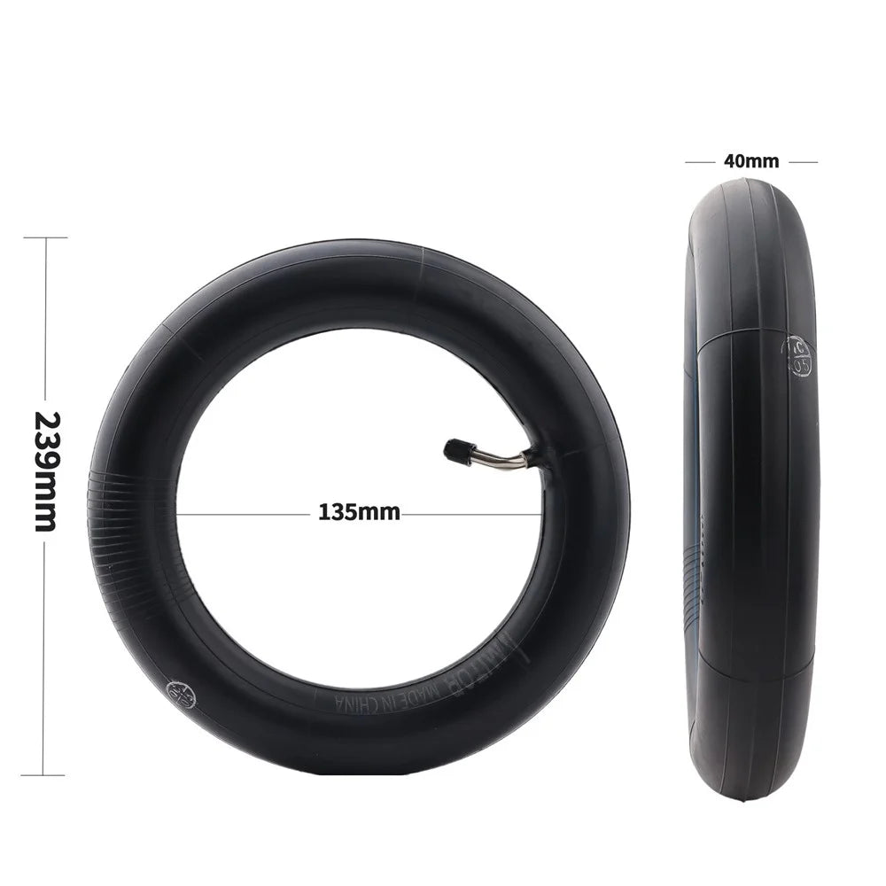 AIMITE 10-inch Electric Scooter Inner Tube with 45-Degree Elbow Valve 10x2.125 Thickened Tire Tube - 4