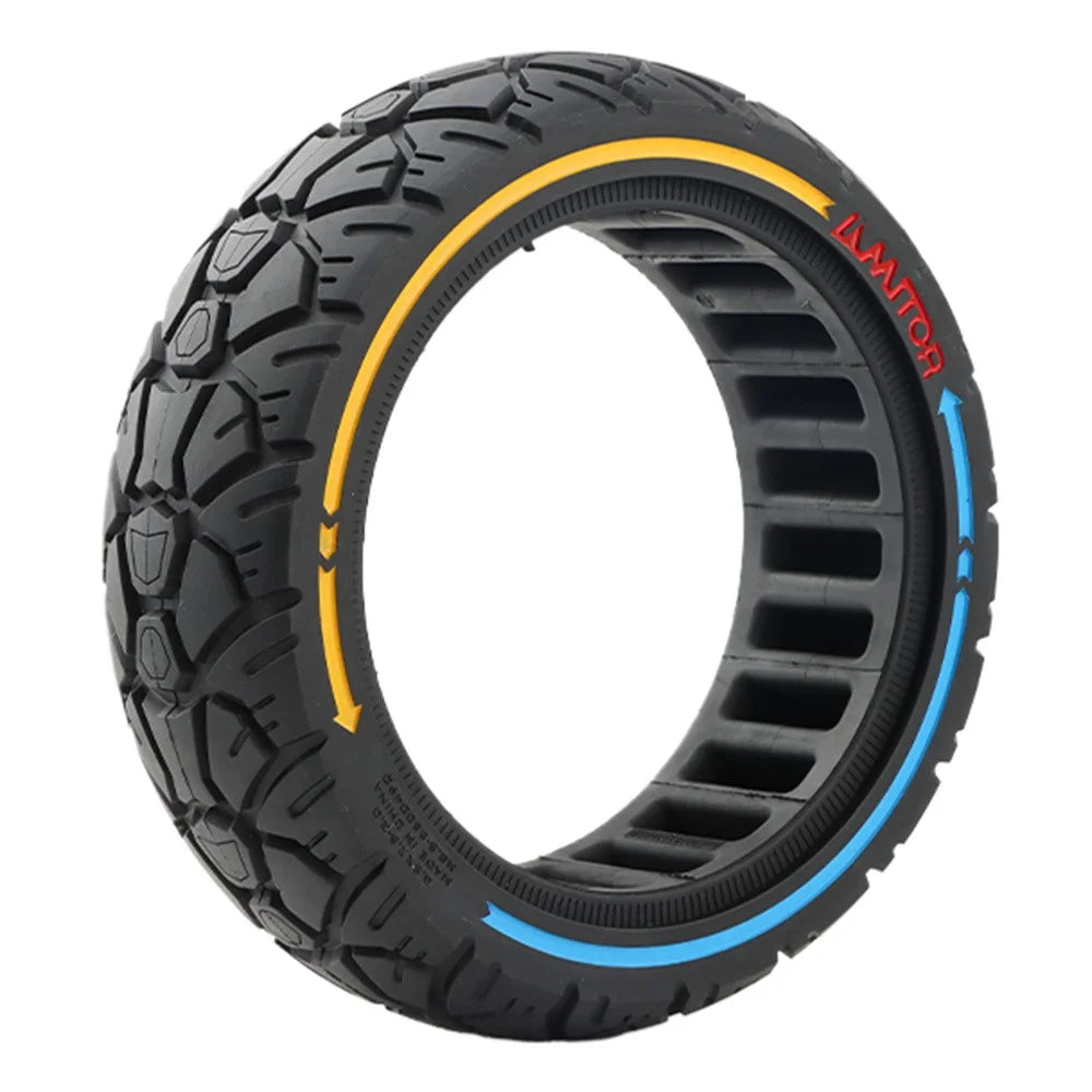 AIMITE 8.5 Inch Electric Scooter Rubber Tire Dual Color 56mm Tread Grooves Off-Road Solid Tire - 1