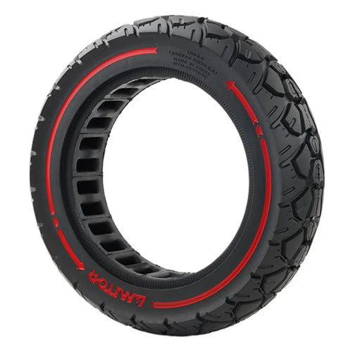 AIMITE 10 Inch Anti-Slip Rubber Tire 45mm Tread Grooves Electric Scooter Off-Road Solid Tire - 1