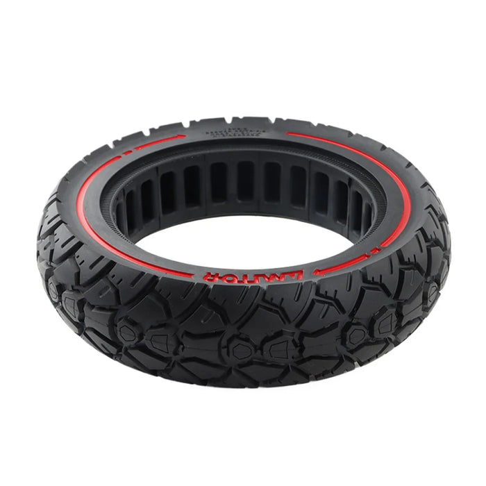AIMITE 10 Inch Anti-Slip Rubber Tire 45mm Tread Grooves Electric Scooter Off-Road Solid Tire - 3