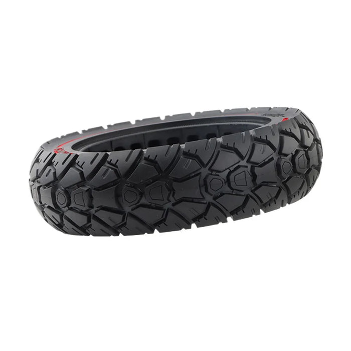 AIMITE 10 Inch Anti-Slip Rubber Tire 45mm Tread Grooves Electric Scooter Off-Road Solid Tire - 5