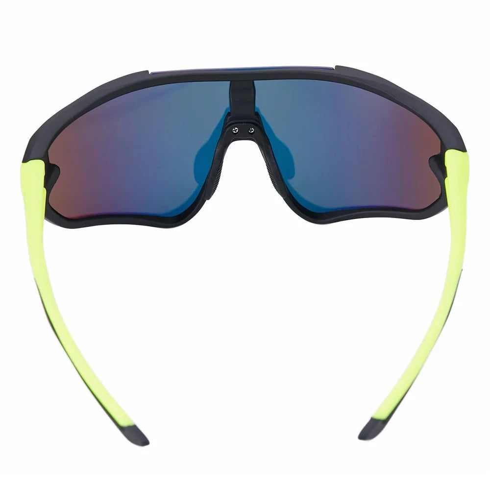 WEST BIKING Outdoor Sports Polarized Sunglasses Running Driving Cycling Sunglasses for Men/Women - Green - 7