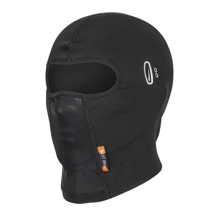 WEST BIKING Winter Thermal Cycling Headgear Windproof Mask Scarf with Reflective Glasses Hole - Black - 3
