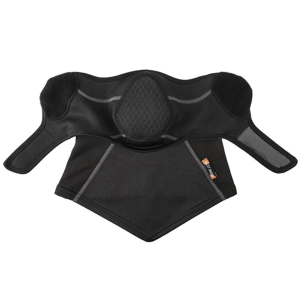 WEST BIKING Winter Thermal Cycling Mask Scarf Safety Reflective Windproof Riding Face Guard - 5