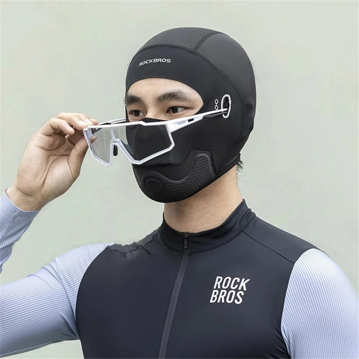 ROCKBROS LF70859 Summer Motorcycle Face Mask Cycling Balaclava Hat with Glasses Hole - 4