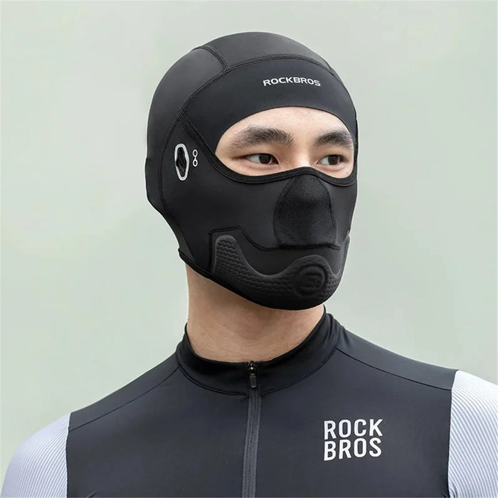 ROCKBROS LF70859 Summer Motorcycle Face Mask Cycling Balaclava Hat with Glasses Hole - 5
