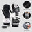 GOLOVEJOY SK34 1 Pair Winter Skiing Gloves Waterproof Windproof Warm Touch Screen Mittens - Black+White / M - 1