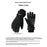 GOLOVEJOY SK42 Winter Outdoor Cycling Gloves Waterproof Fleece Lined Touch Screen Mittens - Black L - 4