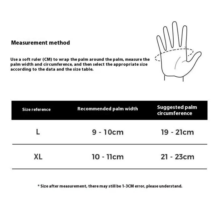 GOLOVEJOY SK42 Winter Outdoor Cycling Gloves Waterproof Fleece Lined Touch Screen Mittens - Black L - 6