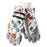 GOLOVEJOY DRST33 Winter Waterproof Cartoon Kids Ski Gloves Full Finger Mittens for Outdoor Activities - Spaceship S - 1